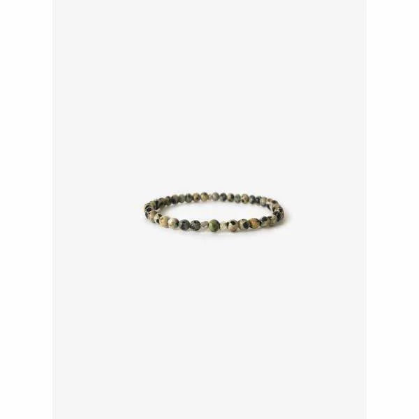 Nomad Bracelet | Branco - Dalmation Stone - Jewelry - Beads