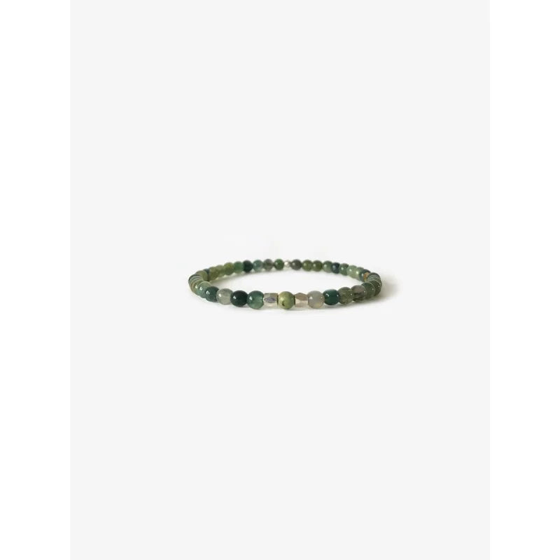 Nomad Bracelet | Branco - Green Agate - Jewelry - Beads -