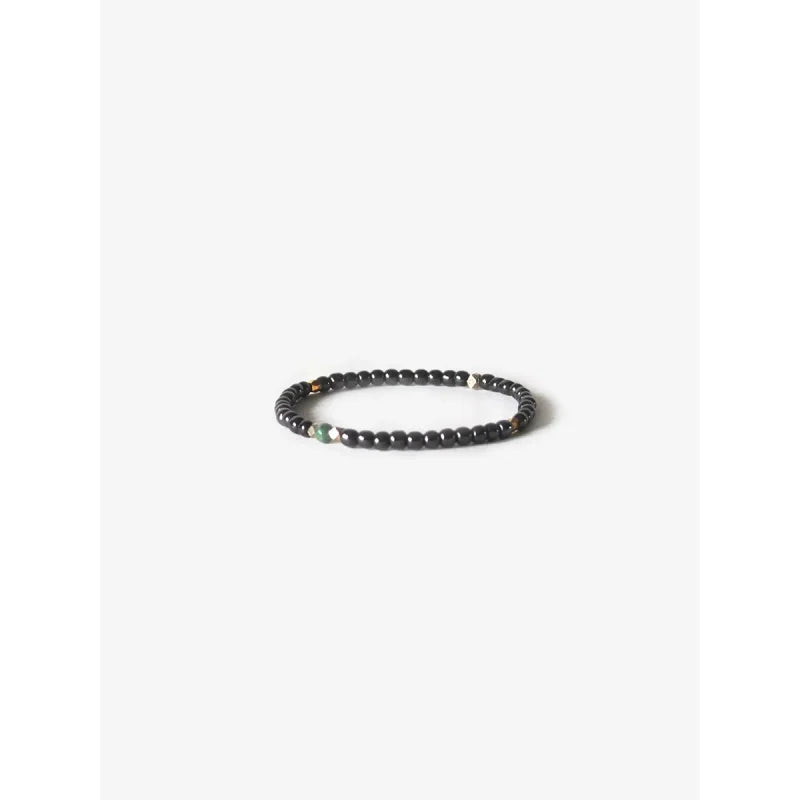 Nomad Bracelet | Branco - Hemalyke - Jewelry - Beads - Black