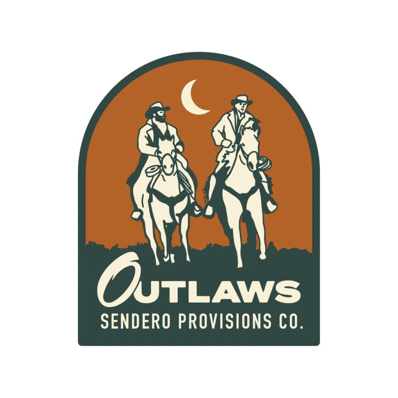 Outlaws Sticker | Sendero Provisions Co. - Stickers
