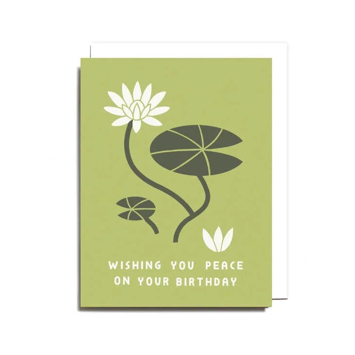 Peace On Your Birthday Card | Worthwhile Paper - Cards