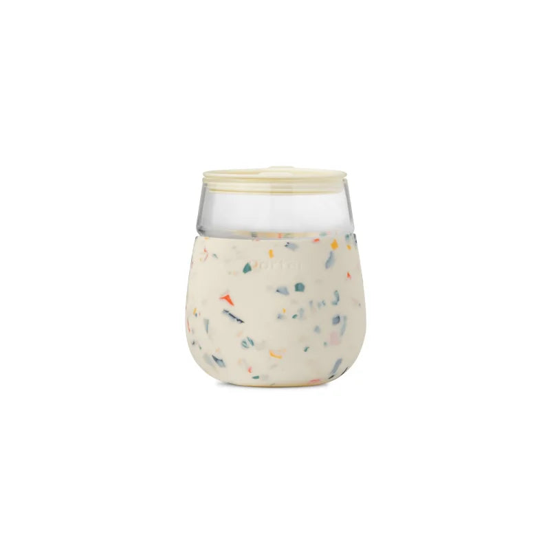 Porter Glass Tumbler | W&p - Terrazzo Cream - Pantry -