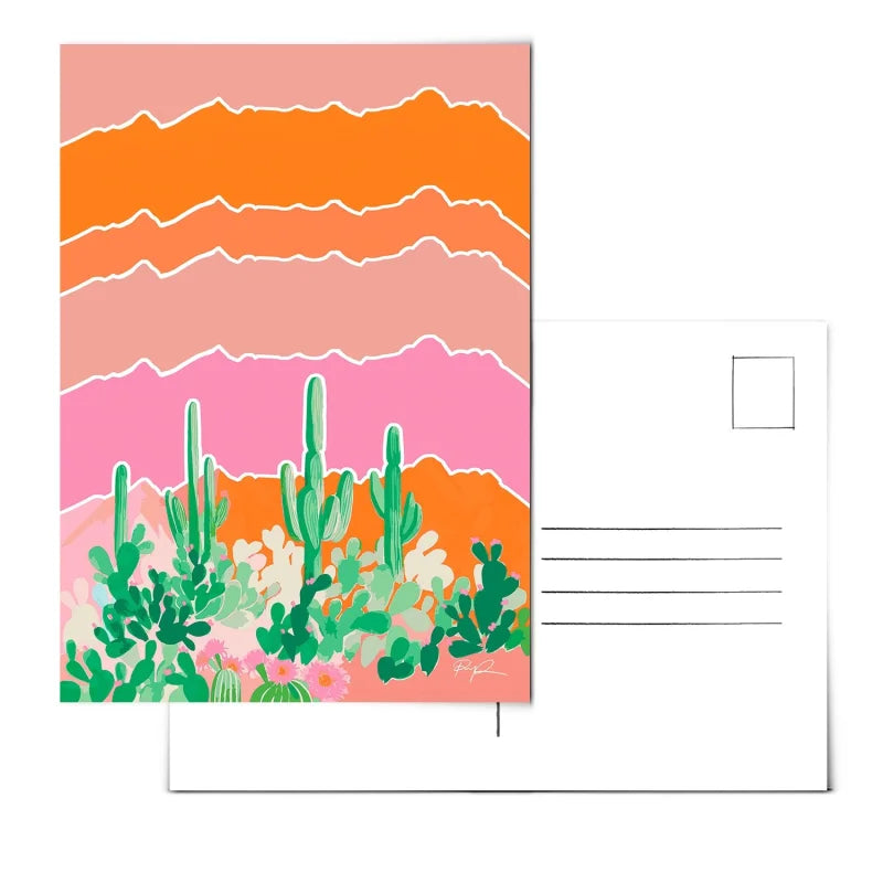 Postcard | Sonoran Jungle | Paige Poppe Art - Cards