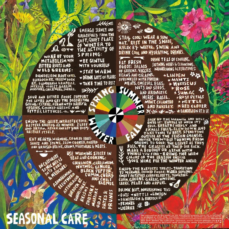 Poster | Seasonal Care | Thyme Herbal - Cards And Stationery