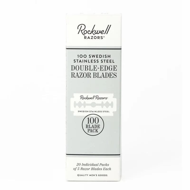 Rockwell Razors Stainless Steel Double Edge Razor Blades