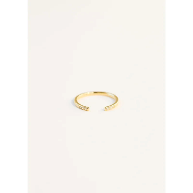 Ring | Open Pavé | Jaxkelly - 6 - Jewelry - Jaxkelly Ring -