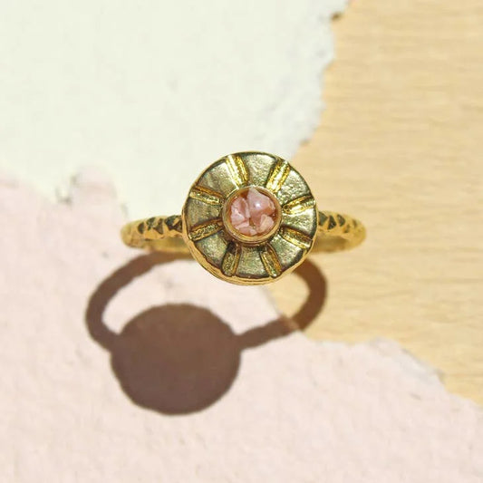 Ring | The Retro Flower | Cameoko - Jewelry - Adjustable