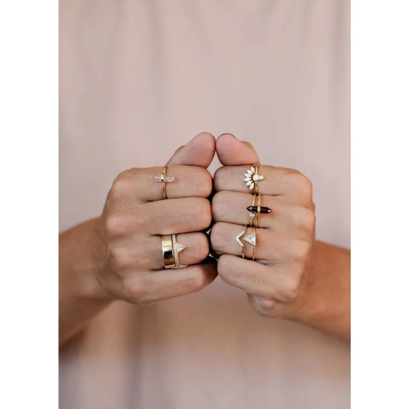 Ring | Triangle | Jaxkelly - Jewelry - Best Shopping Gifts