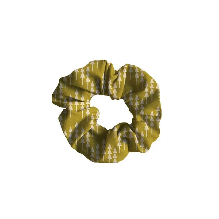 Scrunchie | Sugarsky - Chartreuse Trees - Accessories -