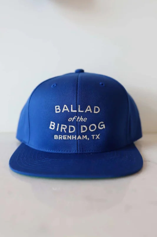 Shop Hat | Simple Logo + Brenham Tx | Ballad Of The Bird Dog