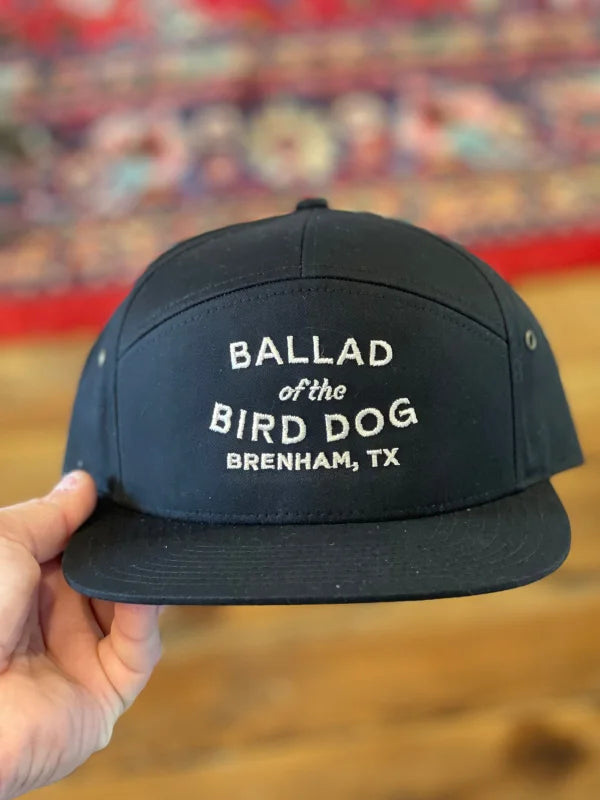 Shop Hat | Simple Logo + Brenham Tx | Ballad Of The Bird Dog