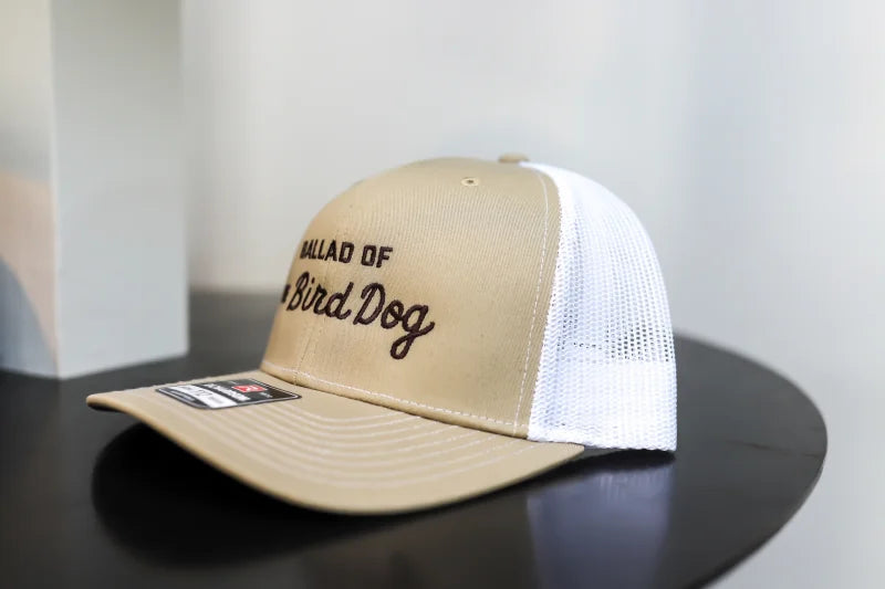 Shop Hat | Two Line Logo Ballad Of The Bird Dog