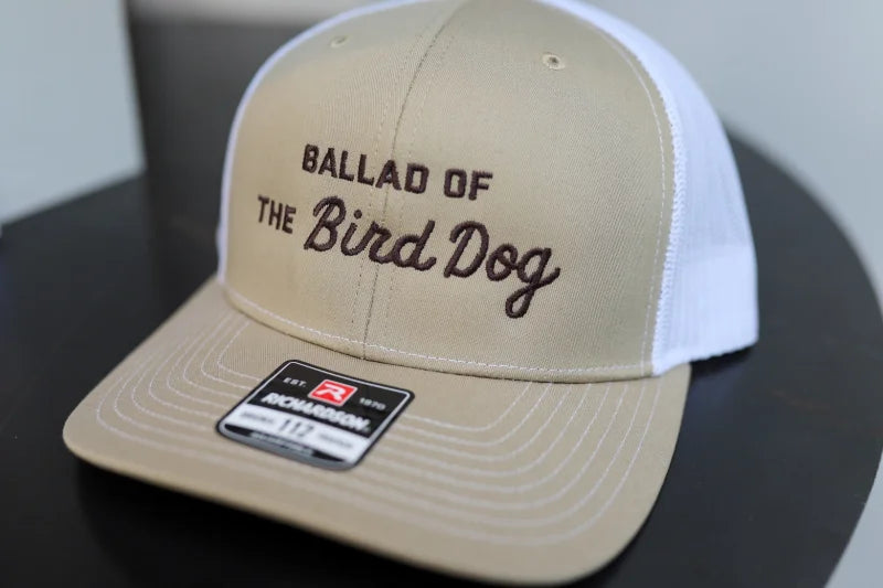 Shop Hat | Two Line Logo Ballad Of The Bird Dog