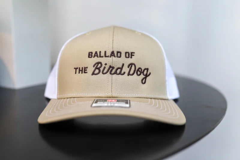 Shop Hat | Two Line Logo Ballad Of The Bird Dog - Cream