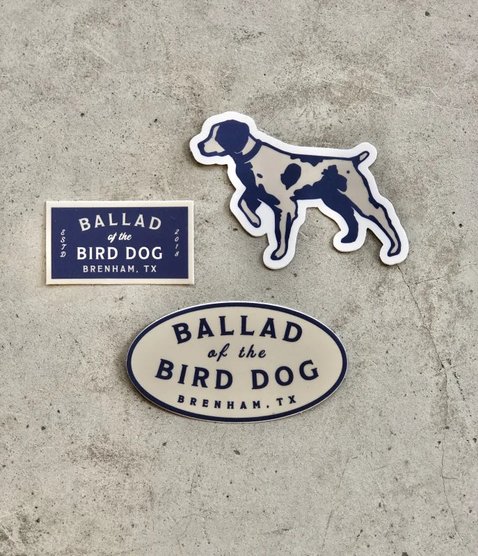 Shop Sticker | Classic Logo Ballad Of The Bird Dog