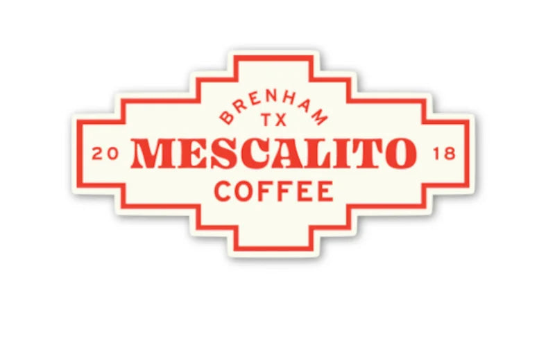 Shop Sticker | Mescalito Logo Coffee - Southwestern Black