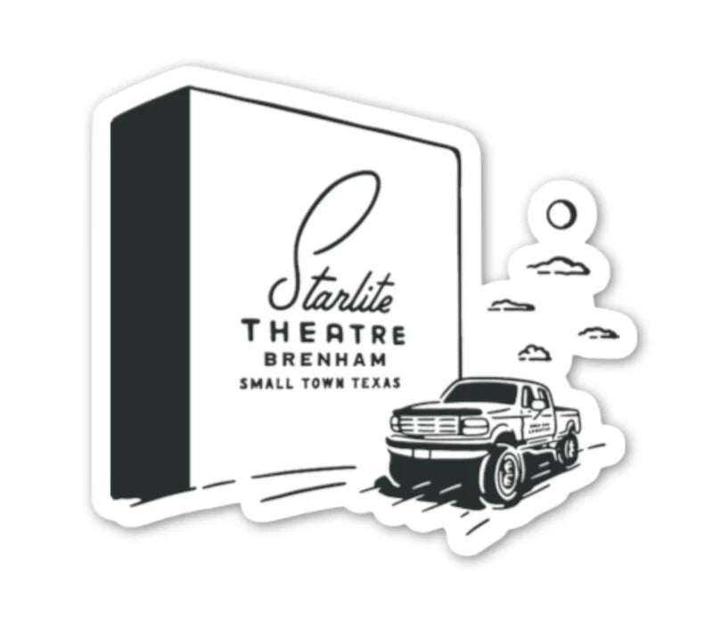 Shop Sticker | Starlite Small Town Texas | Ballad