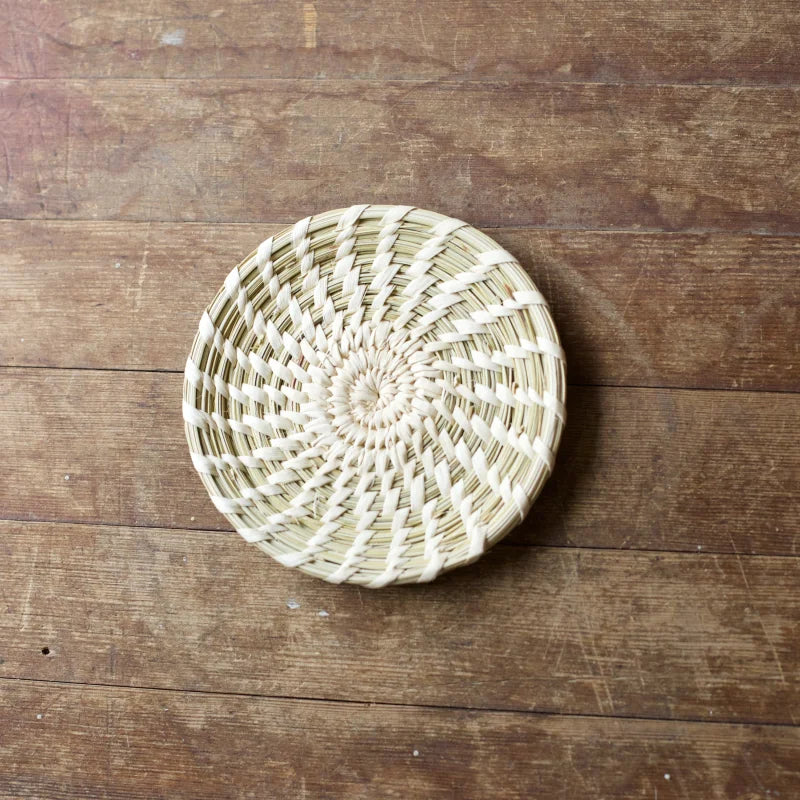 Small Plate Basket | Tohono O’odham - Open Stitch - Baskets