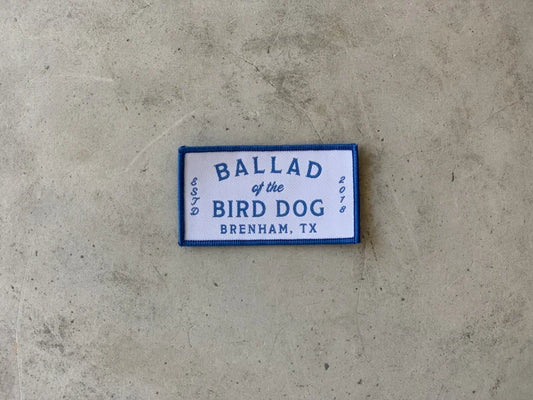 Square Logo Patch | Ballad Of The Bird Dog - Stickers
