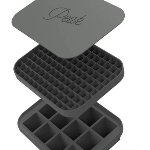 Stacking Ice Tray | W&p - Charcoal - Pantry - Christmas Gift