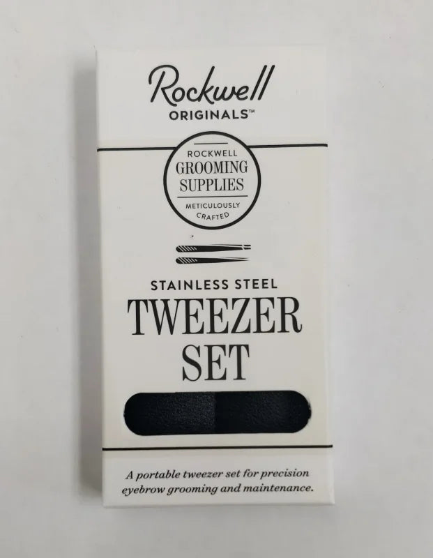 Stainless Steel Tweezer Set | Rockwell Razors - Men’s