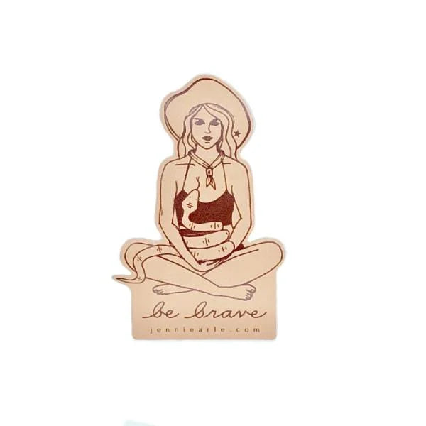 Sticker | Snake Charmer | Jenni Earle - Stickers And Patches
