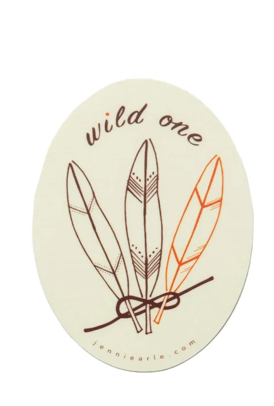 Sticker | Wild One | Jenni Earle - Stickers And Patches