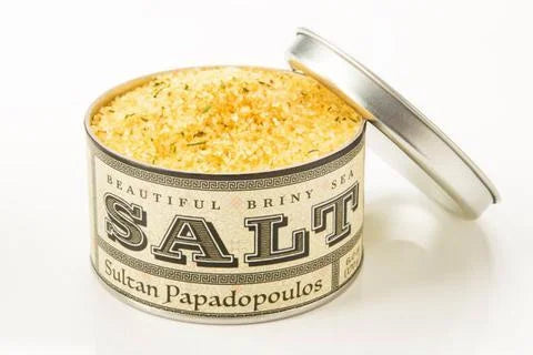 Sultan Papadopoulos Sea Salt | Beautiful Briny - Pantry -