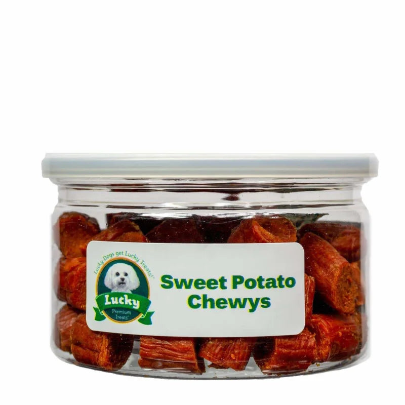 Sweet Potato Chewys | Lucky Premium Treats - Love Your Pet -