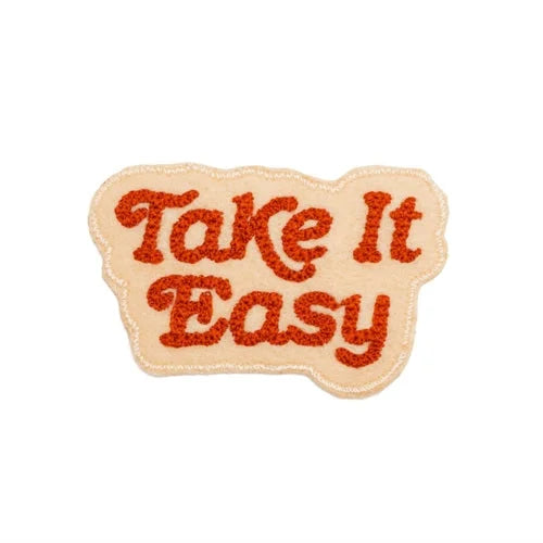 Take It Easy Patch | Lucky Horse Press - Stickers