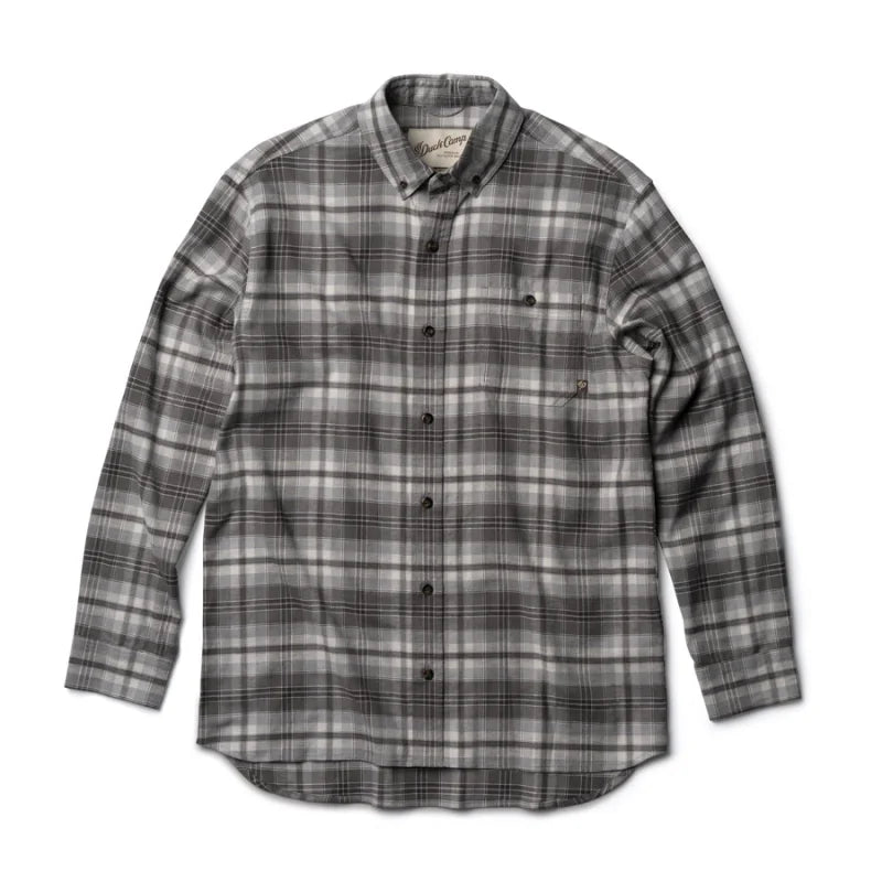 Trailhead Twill Shirt | Duck Camp - Gunmetal Plaid / Medium