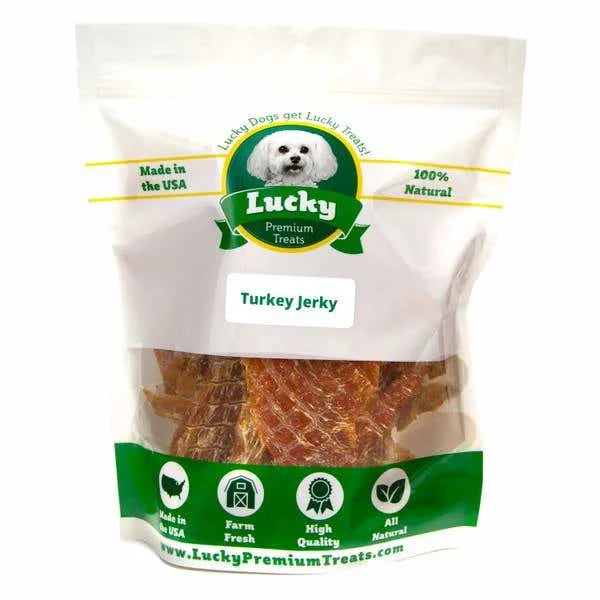 Turkey Jerky Dog Treats | Lucky Premium - Love Your Pet -