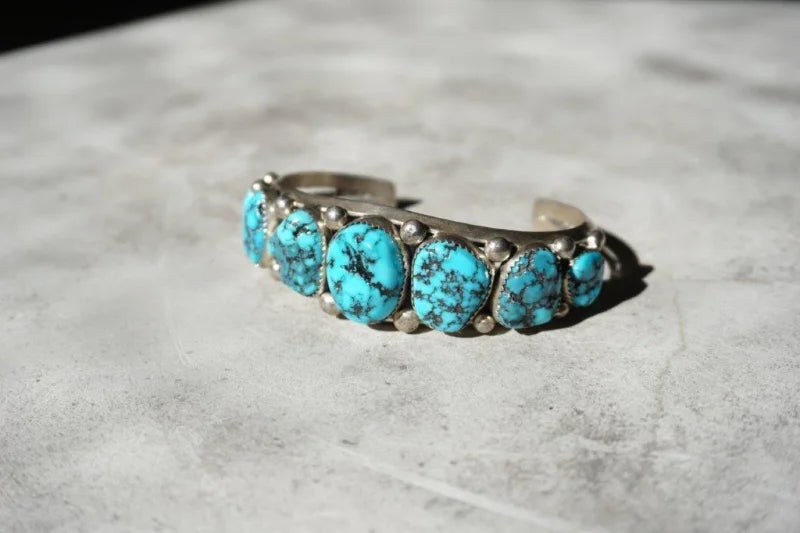 Turquoise Cuff | Vintage - Vintage - Native American Jewelry