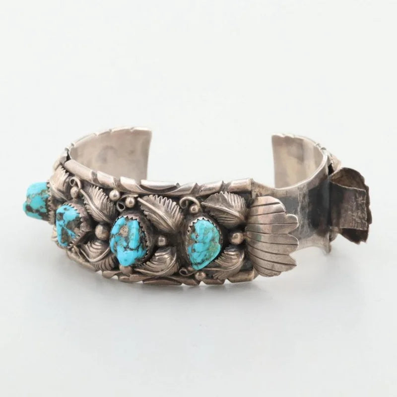 Turquoise Watch Cuff | Vintage - Vintage - Authentic Navajo
