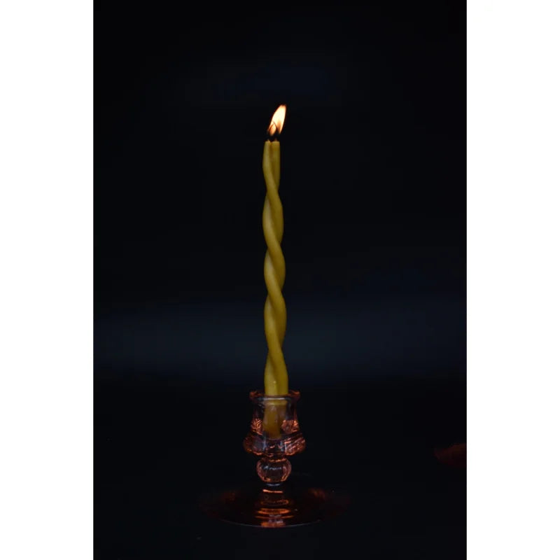 Twisted Candle Taper | Wolf Pachacuti - Candles - Beeswax -