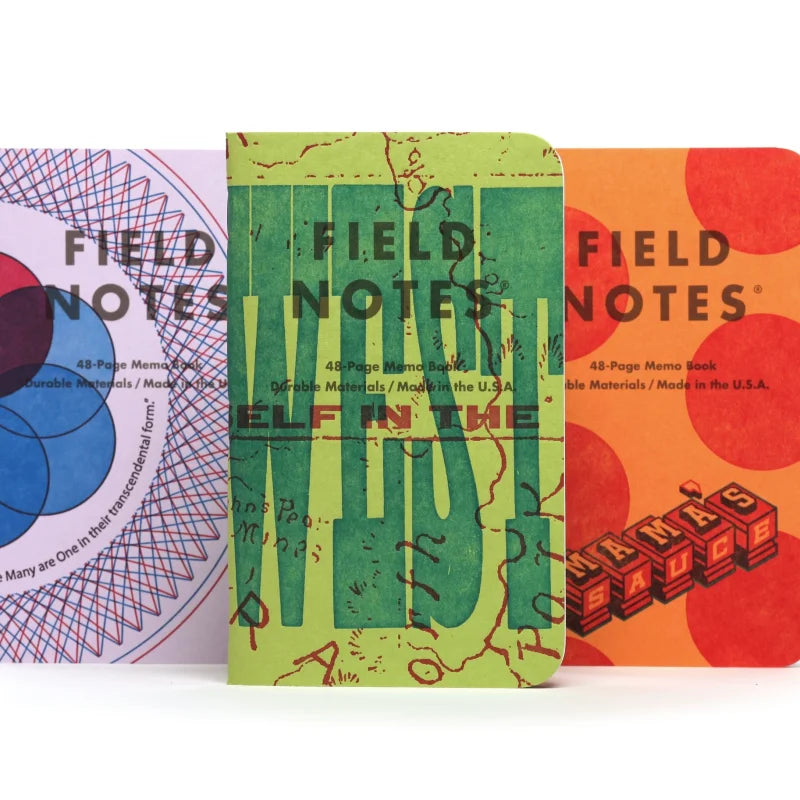 United States Of Letterpress | Field Notes - Series a -