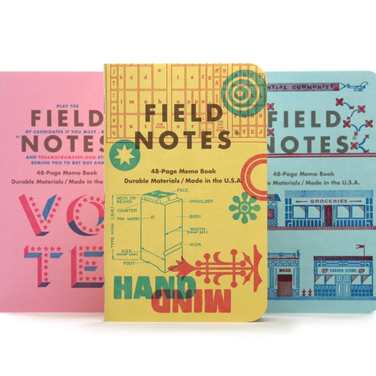 United States Of Letterpress | Field Notes - Series c -