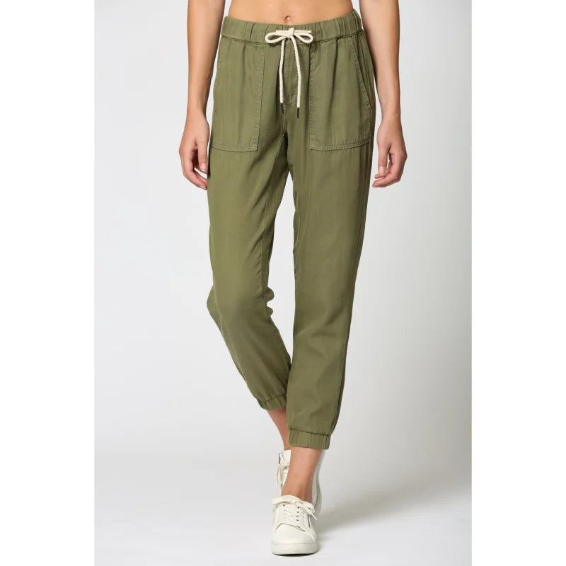 Utility Pocket Joggers | Hidden Jeans - Olive / X-small -