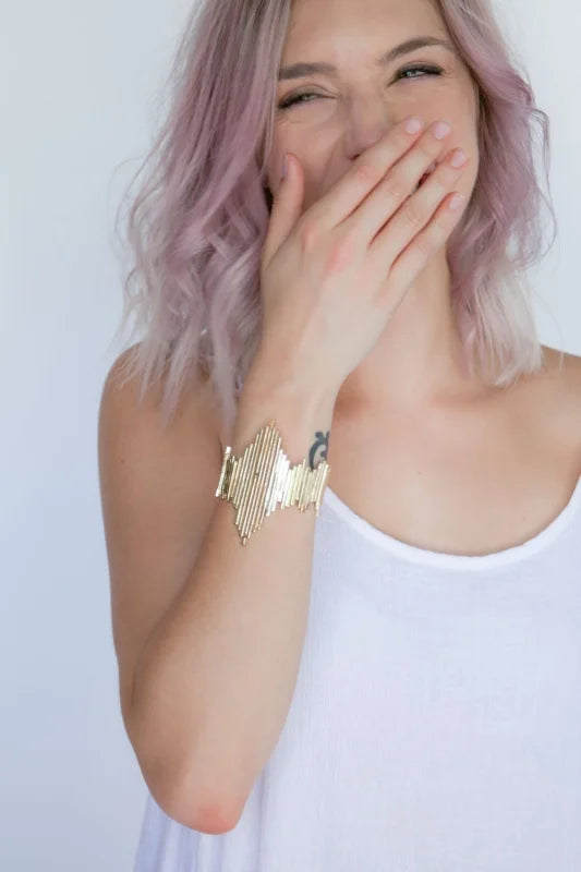 Vibrations Cuff | Nina Berenato - Jewelry - Bracelet -