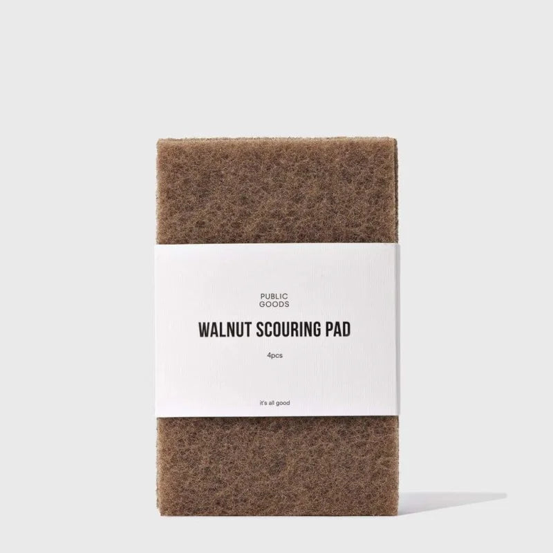 Walnut Scouring Pads | Public Goods - Pantry - Bathroom