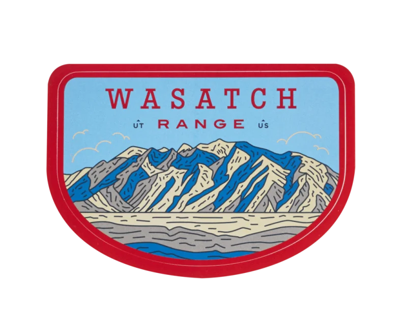 Wasatch Range Sticker | Sendero Provisions Co. - Stickers