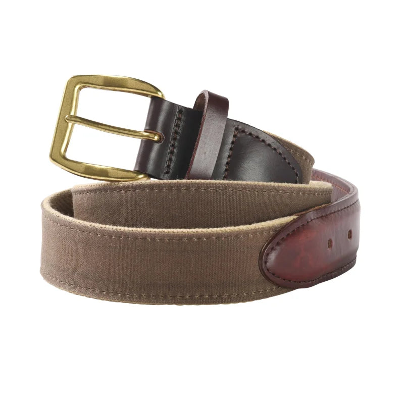 Waxed Canvas Belt | Duck Head - Leather Goods - Belts