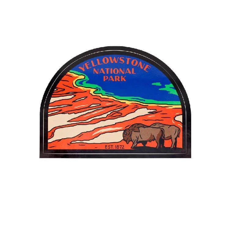 Yellowstone National Park Sticker | Sendero Provisions Co. -