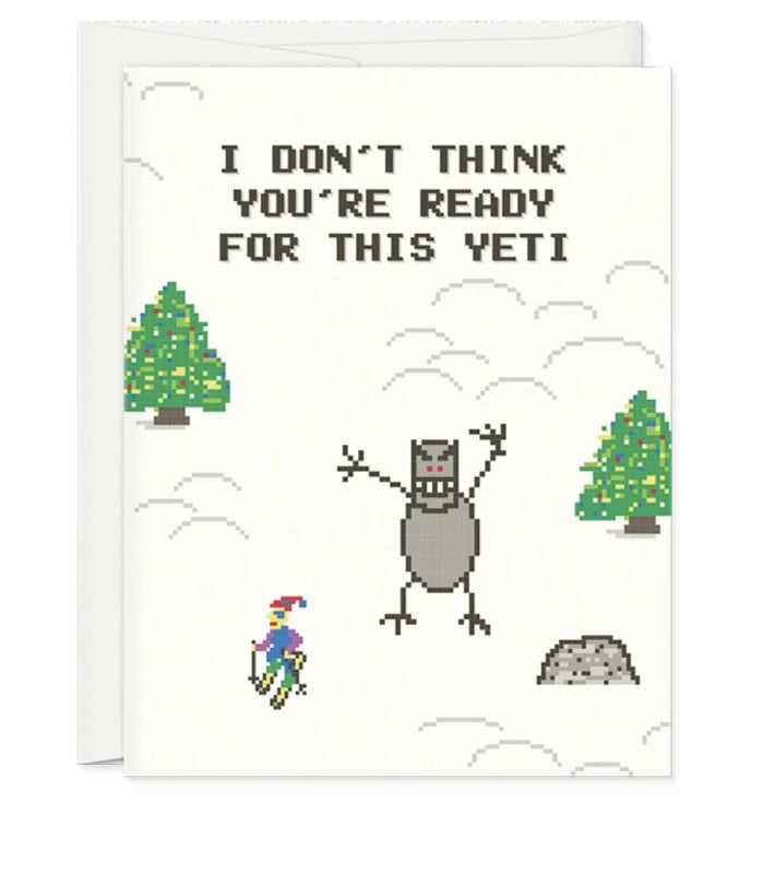Yeti Christmas Card | Oh Hi Co. - Cards And Stationery -