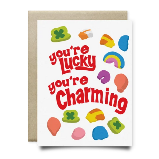You’re Lucky Charming Card | Anvil Cards - Cards