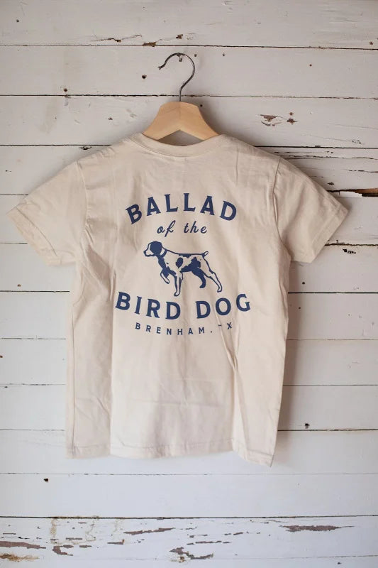 Youth T-shirt | Classic Ballad Of The Bird Dog - Sand / 8