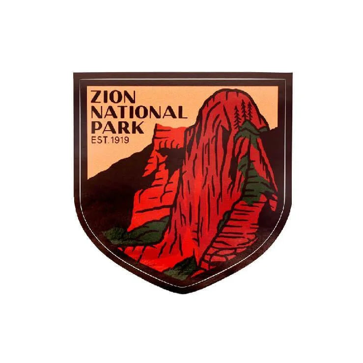 Zion National Park Sticker | Sendero Provisions Co.